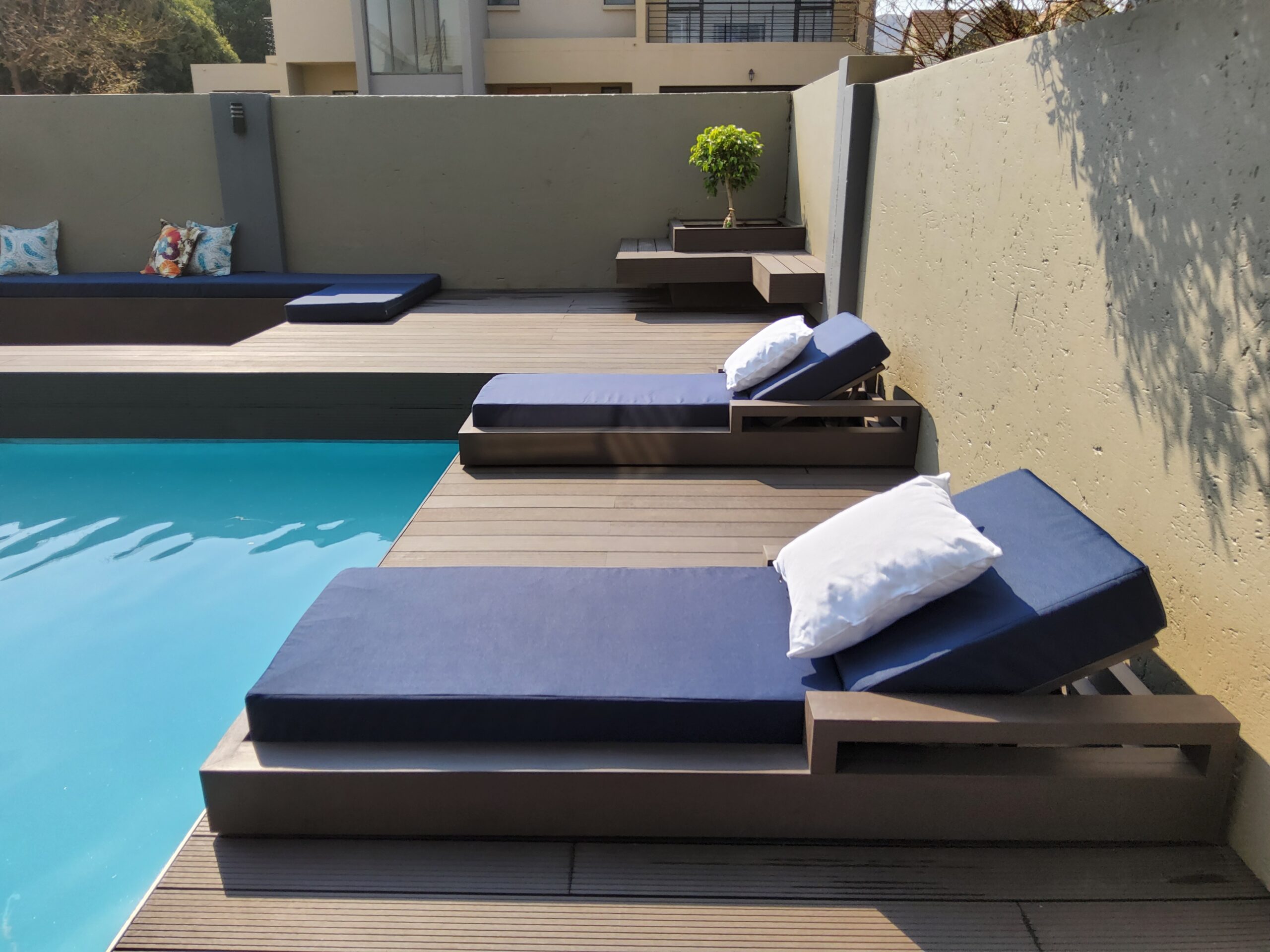 Composite outdoor decking project