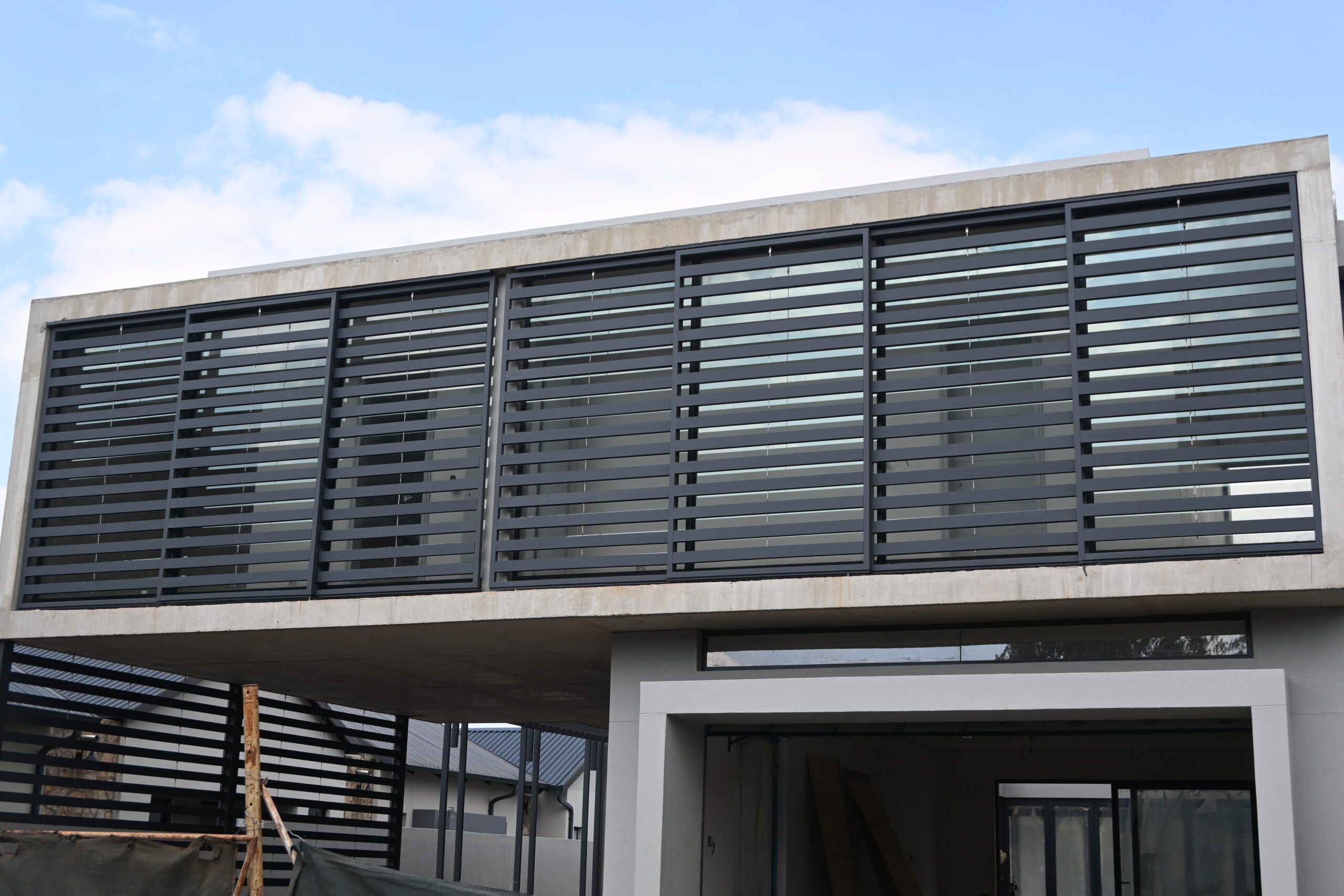 Premium composite outdoor living space